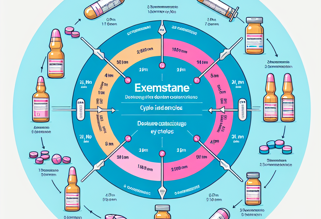 Caractéristiques du dosage de l'exémestane selon les cycles