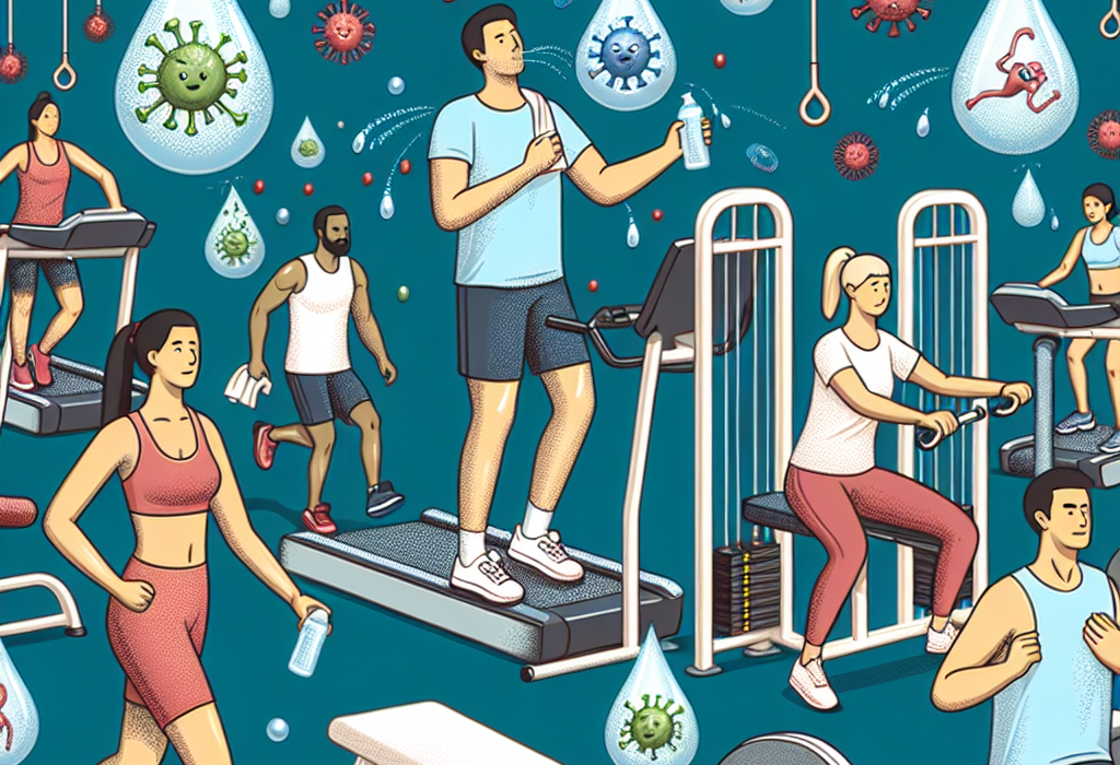 Le rôle de l'Eau germicide dans la protection contre la transpiration dans la salle de sport