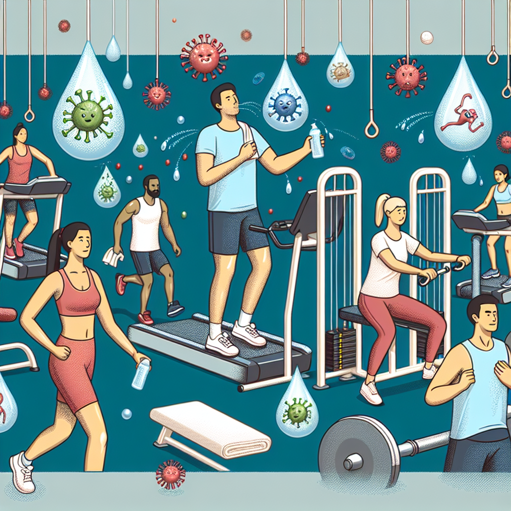 Le rôle de l'Eau germicide dans la protection contre la transpiration dans la salle de sport
