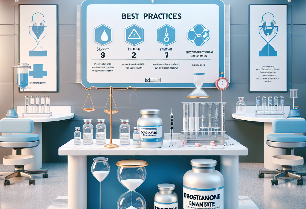 Meilleures pratiques pour la formation sur le Drostanolone Enantate