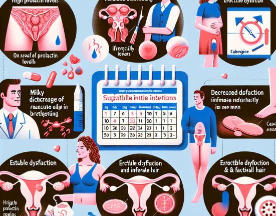Symptômes d'une prolactine élevée et quand ajouter de la Cabergoline
