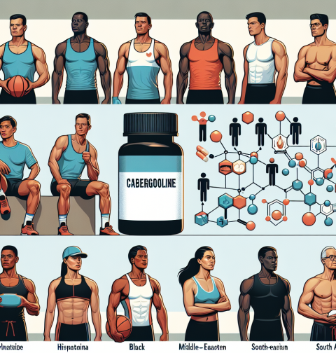 Utilisation de la cabergoline dans le traitement de l'hyperprolactinémie chez les athlètes ayant des problèmes d'hyperprolactinémie et de gynécomastie.