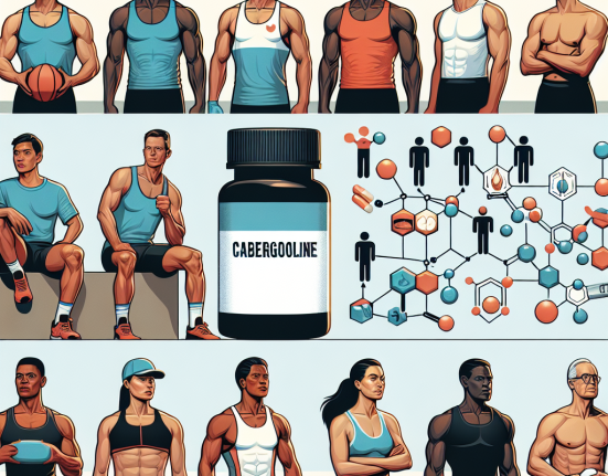 Utilisation de la cabergoline dans le traitement de l'hyperprolactinémie chez les athlètes ayant des problèmes d'hyperprolactinémie et de gynécomastie.