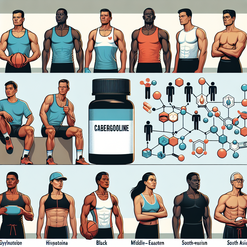 Utilisation de la cabergoline dans le traitement de l'hyperprolactinémie chez les athlètes ayant des problèmes d'hyperprolactinémie et de gynécomastie.