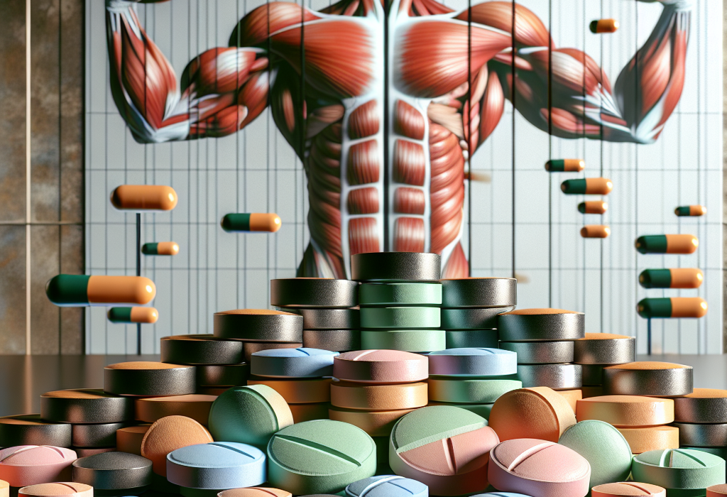 Comprimés de stanozolol et Vicoristan pour augmenter la force musculaire