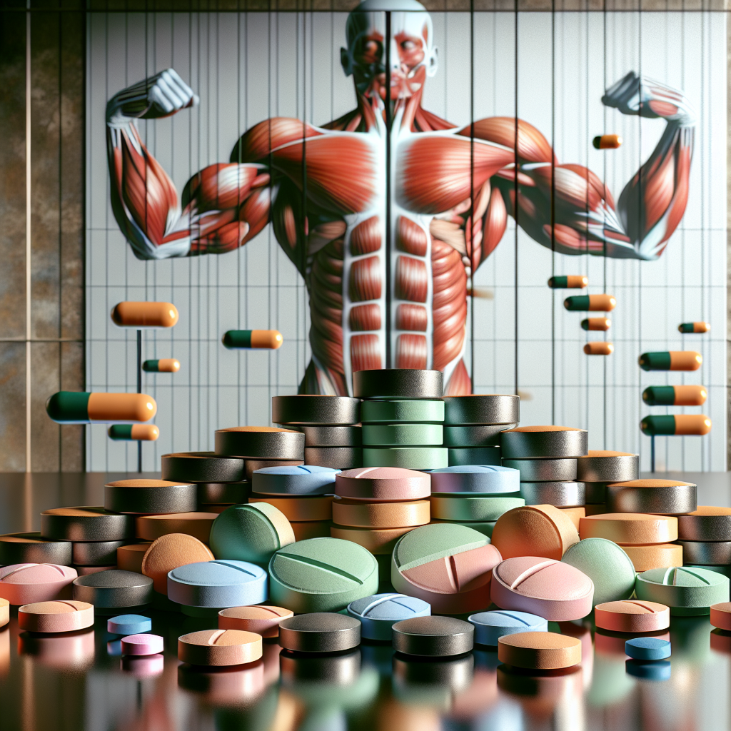 Comprimés de stanozolol et Vicoristan pour augmenter la force musculaire