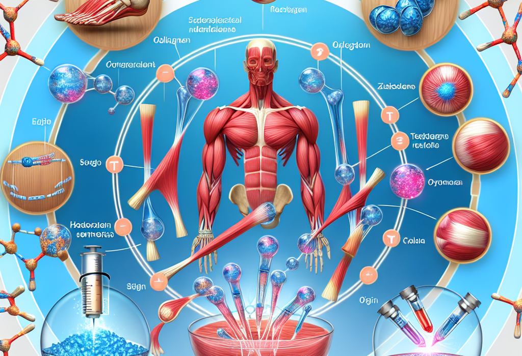 Effet de l'undécanoate de testostérone sur la synthèse du collagène dans les ligaments et les tendons