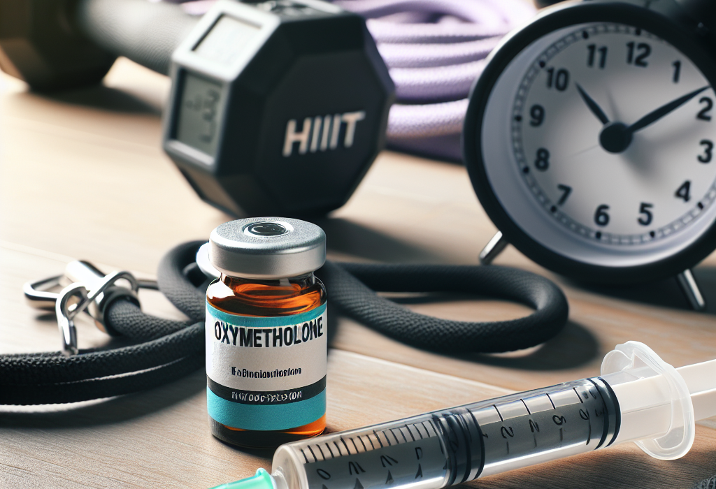 Injection d'oxymétholone pour un entraînement HIIT intense