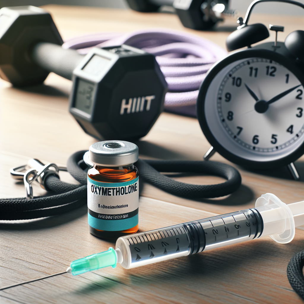 Injection d'oxymétholone pour un entraînement HIIT intense