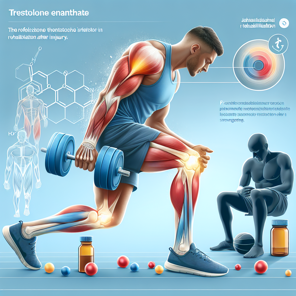 Efficacité de l'énanthate de tréstolone en rééducation après blessure