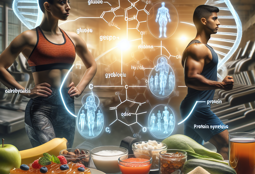 Interaction entre le soutien glycémique et la synthèse protéique chez les athlètes