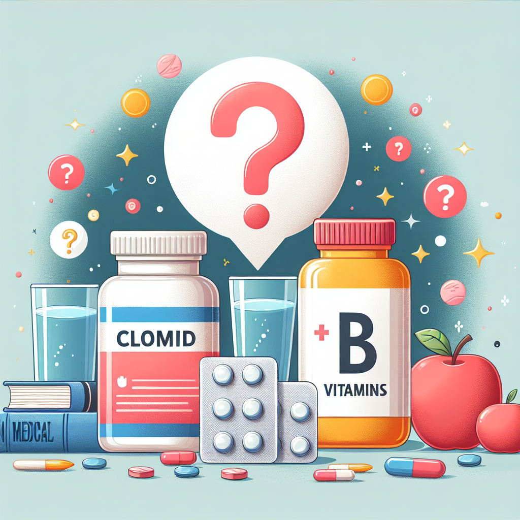 Peut-on associer Clomid aux vitamines B ?