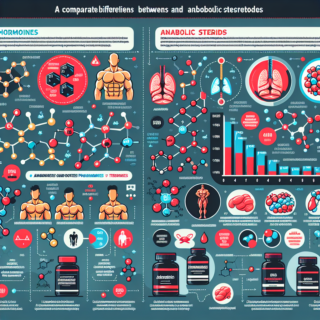 Prohormon comparé aux stéroïdes anabolisants