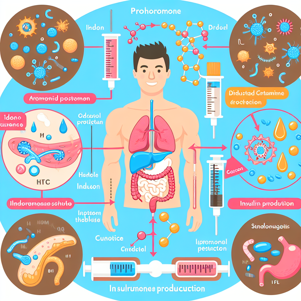 Prohormon et modifications de la production d'insuline