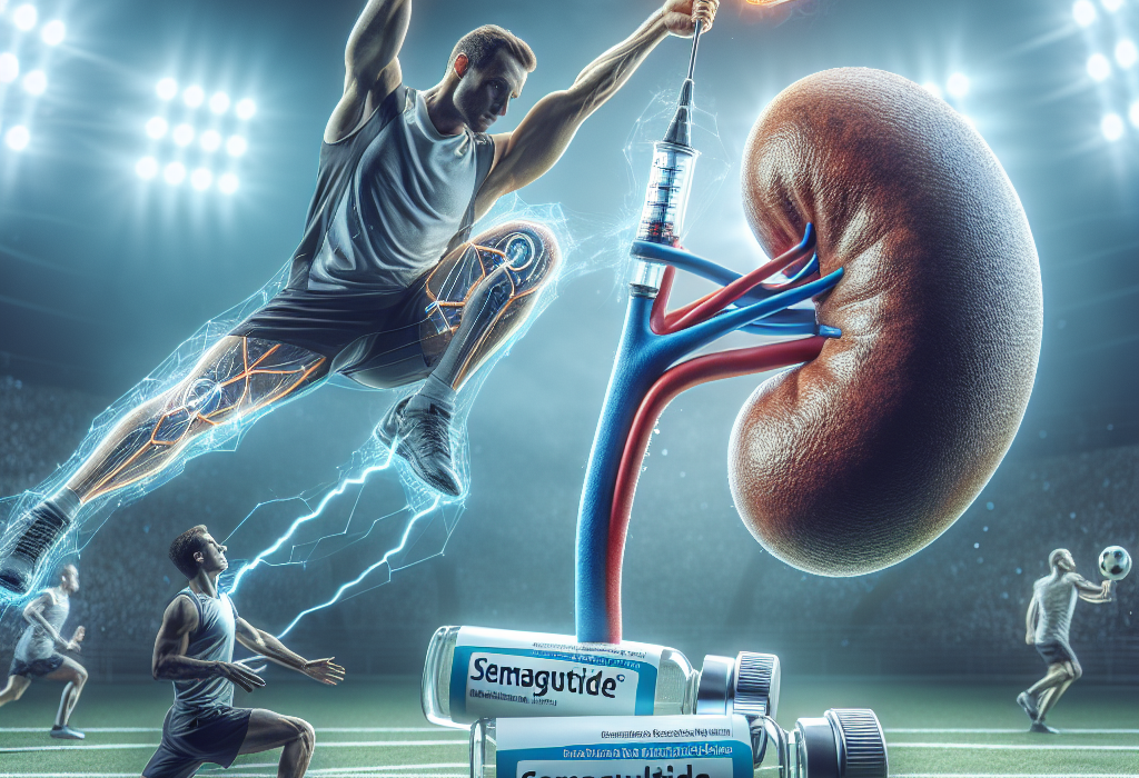 Sémaglutide pour le maintien d'une fonction rénale normale lors d'efforts sportifs intenses