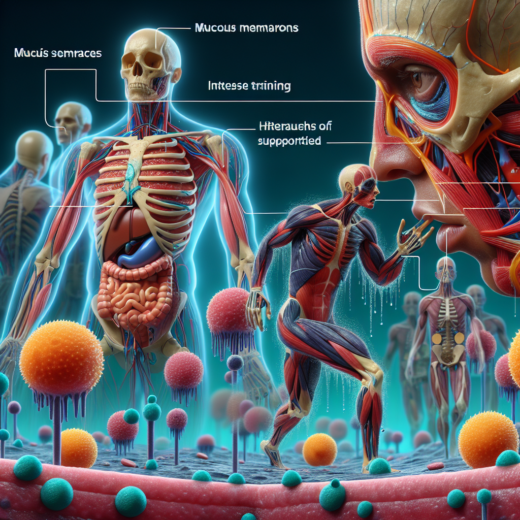Soutien des muqueuses lors d'un entraînement intensif