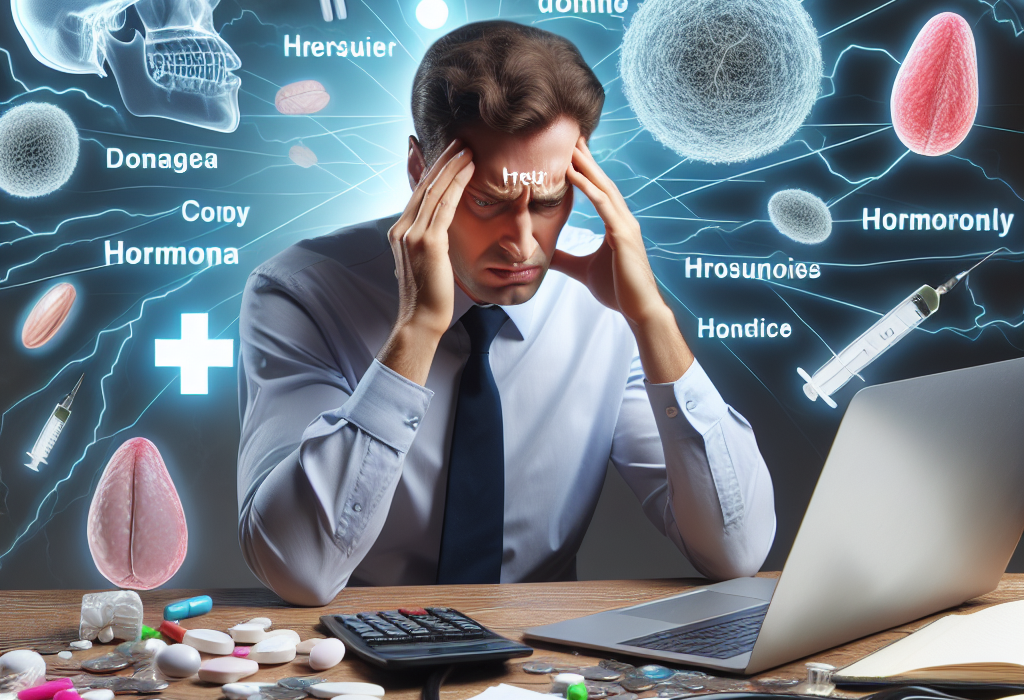 Un stress élevé comme facteur déclenchant de perturbations hormonales