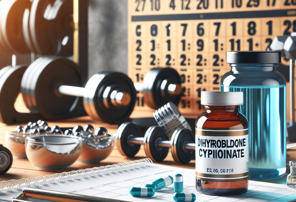 Utilisation du cypionate de dihydroboldenone lors de la préparation à une compétition