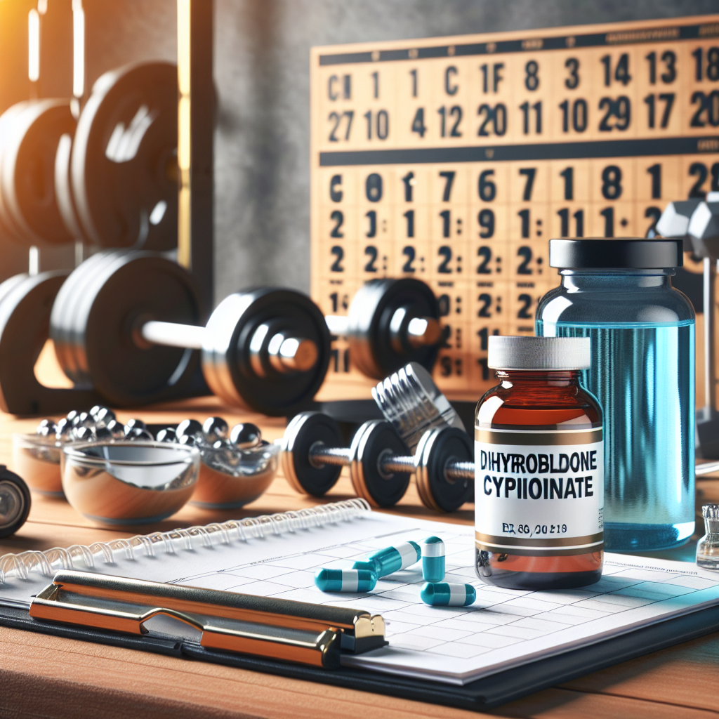 Utilisation du cypionate de dihydroboldenone lors de la préparation à une compétition