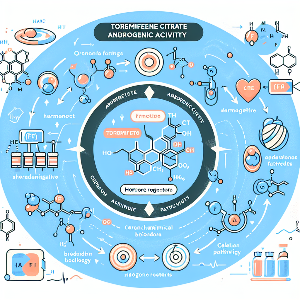 Comment le citrate de torémifène affecte l'activité androgénique