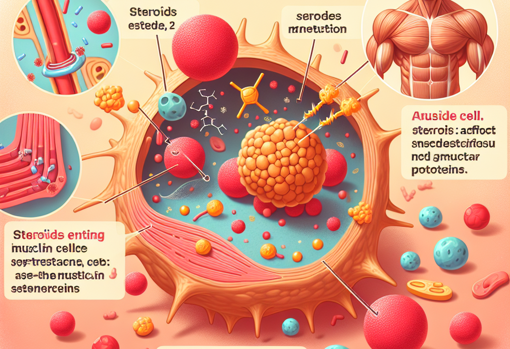 Comment les stéroïdes affectent la synthèse des protéines musculaires