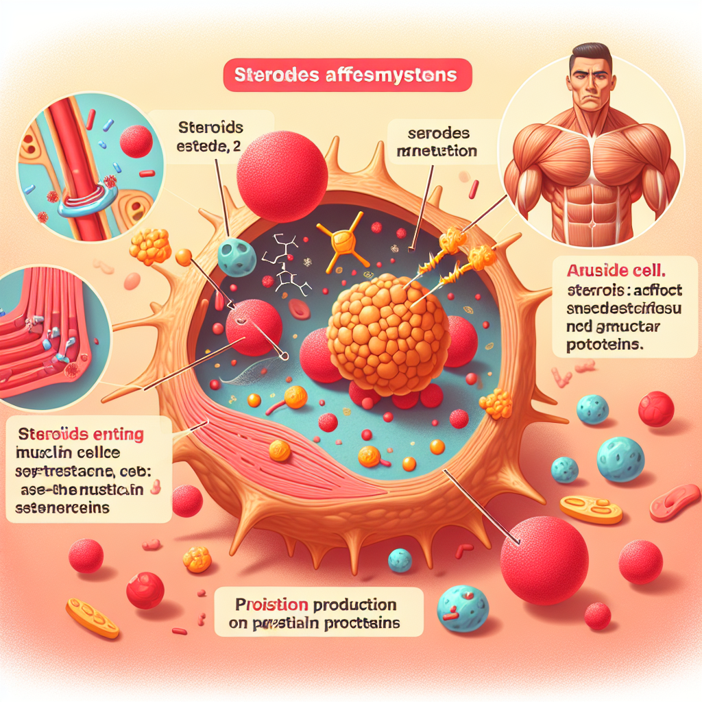 Comment les stéroïdes affectent la synthèse des protéines musculaires