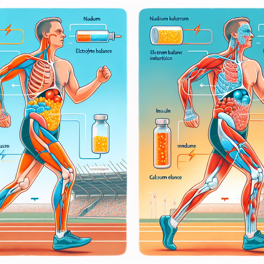 Effet de l'insuline sur l'équilibre électrolytique en compétition