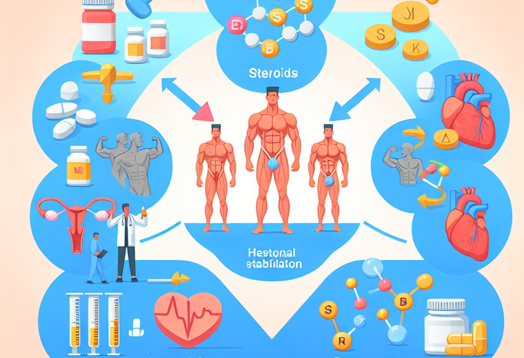 Effet des stéroïdes sur la stabilisation du contexte hormonal