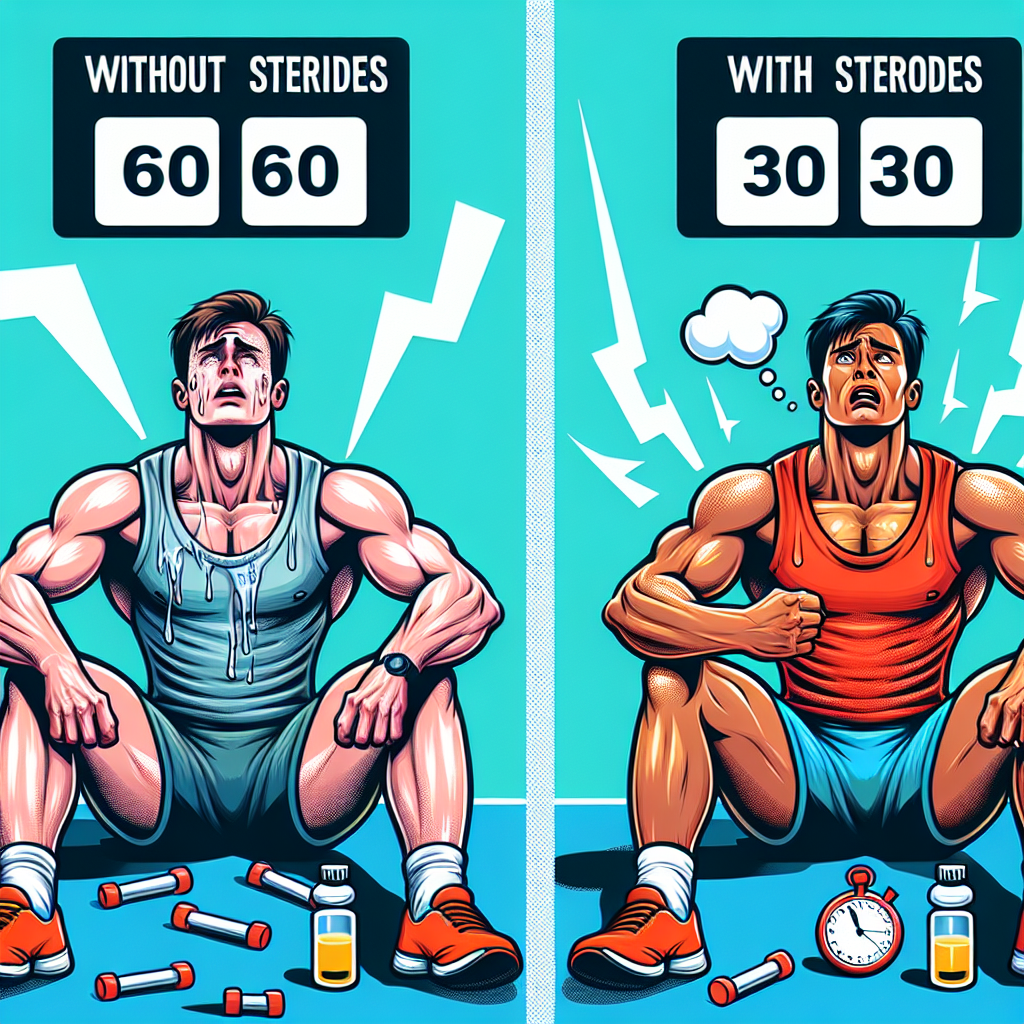 Effet des stéroïdes sur la vitesse de récupération après l'entraînement