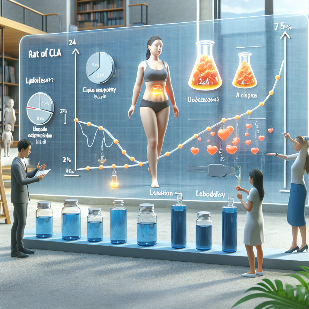 Effet du CLA sur le taux de lipolyse