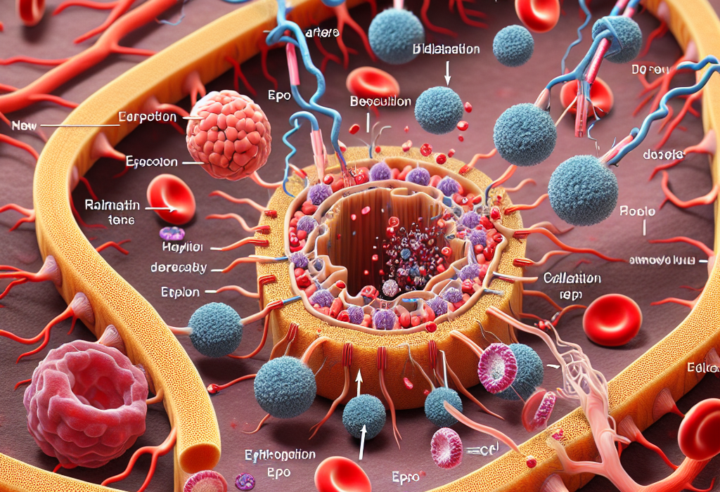 Erythropoïétine et son effet sur la régulation du tonus vasculaire