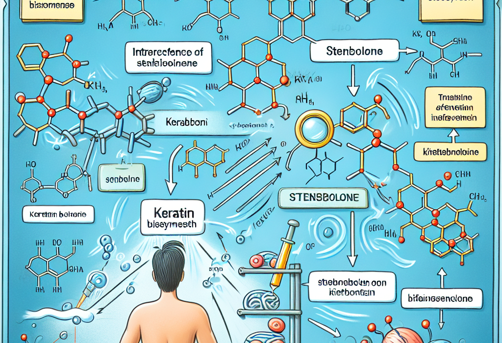 L'effet de la stenbolone sur la biosynthèse de la kératine
