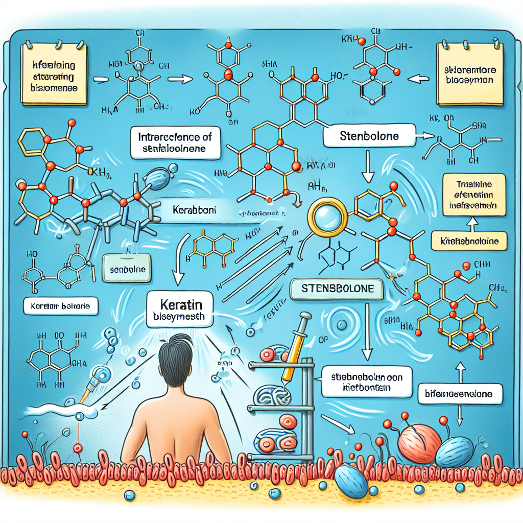 L'effet de la stenbolone sur la biosynthèse de la kératine