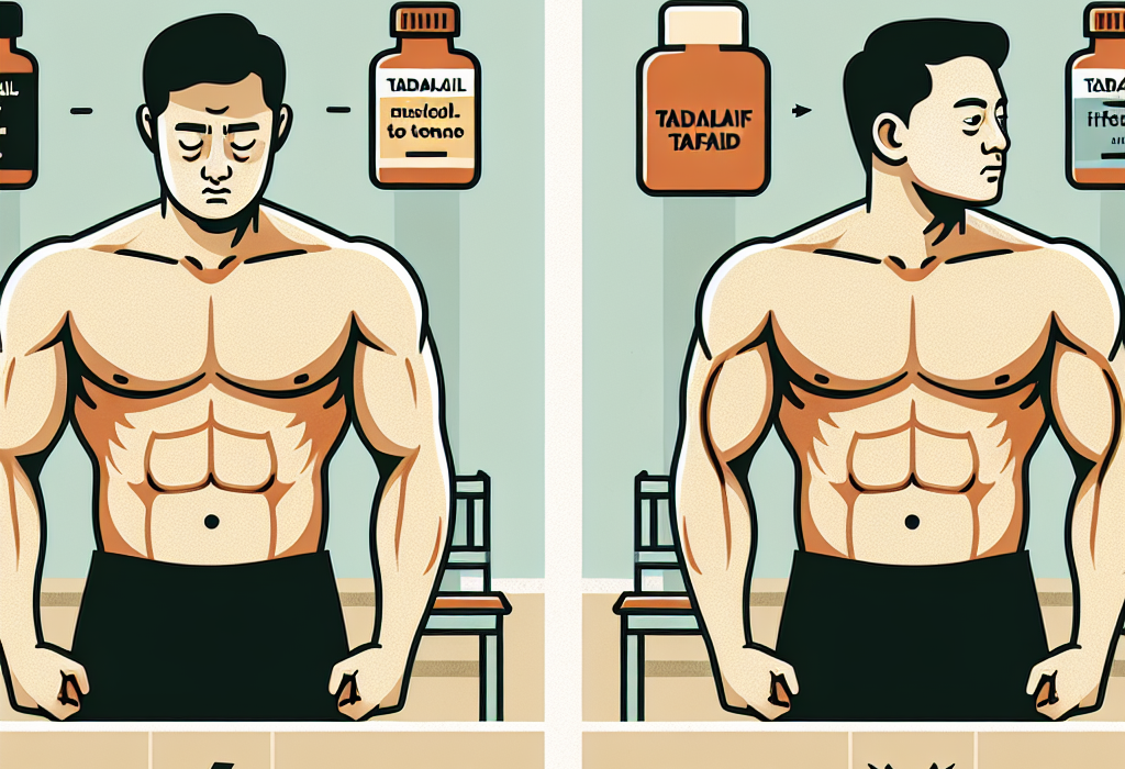 Tadalafil et amélioration du tonus musculaire général