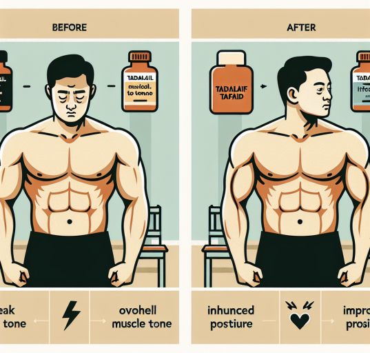 Tadalafil et amélioration du tonus musculaire général
