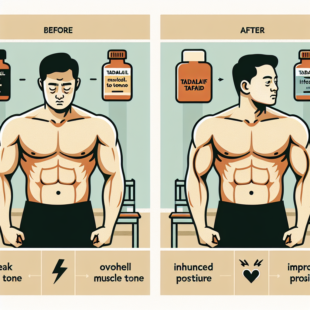 Tadalafil et amélioration du tonus musculaire général