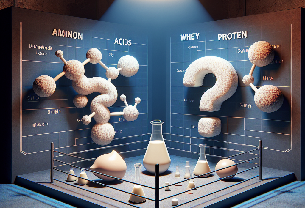 Acides aminés et whey : doublon ou complément ?