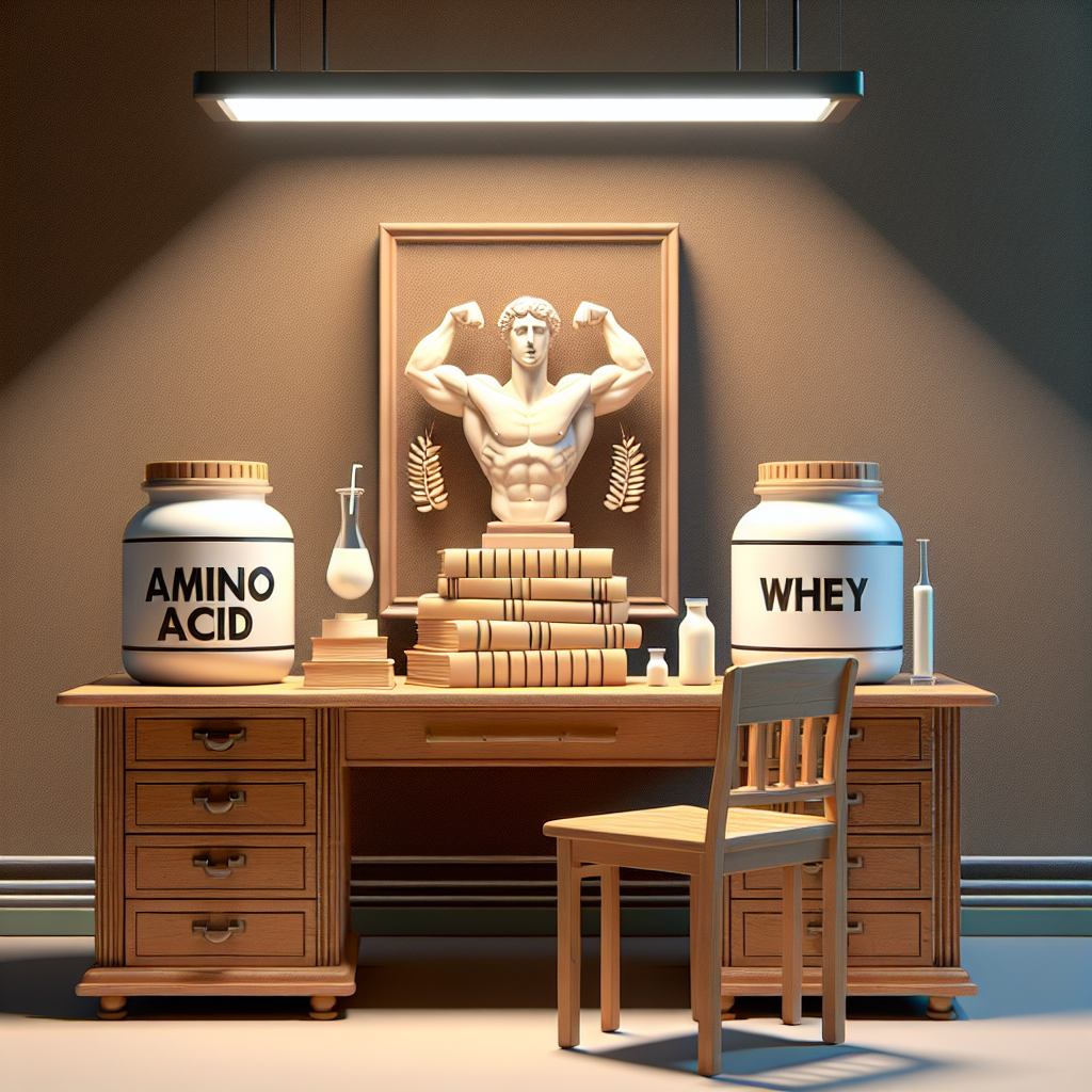 Acides aminés et whey : doublon ou complément ?