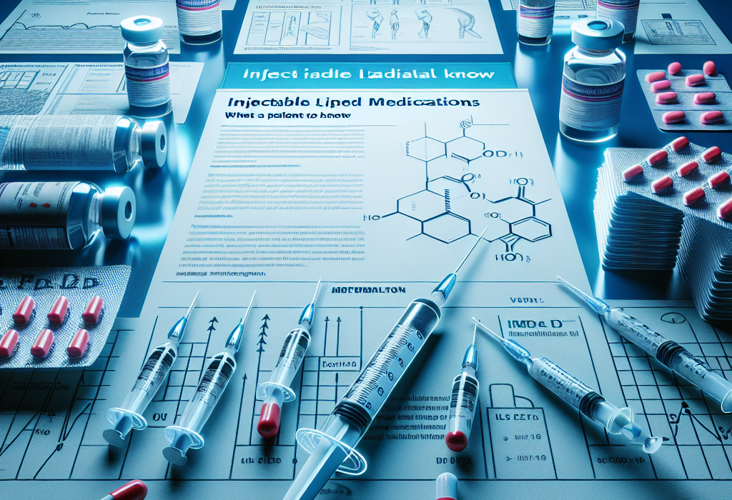 Médicaments injectables pour les lipides : ce qu'il est important de savoir pour le patient