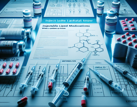 Médicaments injectables pour les lipides : ce qu'il est important de savoir pour le patient